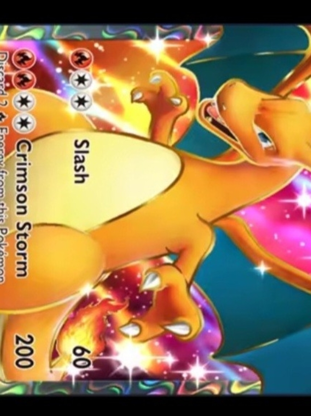 Pokemon Charizard Credit Debit  Card Sticker Skin